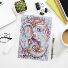 Carica l'immagine nel visualizzatore di Gallery, Quaderno Diamond Painting 5D Elefante Ganesha