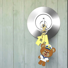 Carica l'immagine nel visualizzatore di Gallery, Portachiavi Diamond Painting 5D con Orso 5 Pezzi