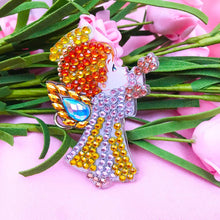 Carica l'immagine nel visualizzatore di Gallery, Portachiavi Diamond Painting 5D Angelo 4 Pezzi