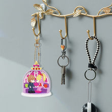 Carica l'immagine nel visualizzatore di Gallery, Portachiavi Diamond Painting 5D Amore 6 Pezzi