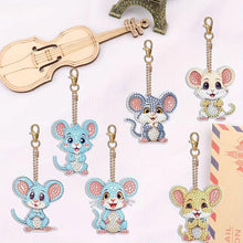 Carica l'immagine nel visualizzatore di Gallery, Diamond Painting 5D Topo 6 Pezzi