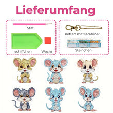 Carica l'immagine nel visualizzatore di Gallery, Diamond Painting 5D Topo 6 Pezzi