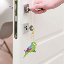 Carica l'immagine nel visualizzatore di Gallery, Portachiavi Diamond Painting 5D Pappagalli 5 Pezzi