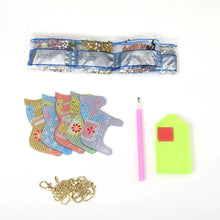 Carica l'immagine nel visualizzatore di Gallery, Portachiavi Diamond Painting 5D Cavalli