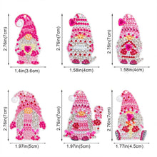 Carica l'immagine nel visualizzatore di Gallery, Portachiavi Diamond Painting 5D Gnome Rosa