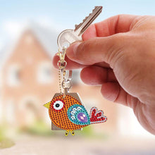Carica l'immagine nel visualizzatore di Gallery, Portachiavi Diamond Painting 5D Uccelli 5 Pezzi