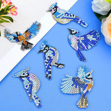 Carica l'immagine nel visualizzatore di Gallery, Portachiavi Diamond Painting 5D Uccelli 6 Pezzi