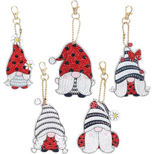 Carica l'immagine nel visualizzatore di Gallery, Portachiavi Diamond Painting 5D Gnomo