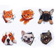 Carica l'immagine nel visualizzatore di Gallery, Set di Adesivi Diamond Painting Gatti e Cani Set 2