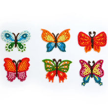Carica l'immagine nel visualizzatore di Gallery, Set di Adesivi Diamond Painting Farfalle per Bambini