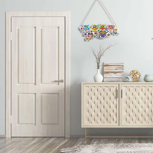 Decorazione per Porta Diamond Painting 5D 6 Gufi