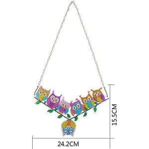 Decorazione Porta Diamond Painting 5D 7 Gufi