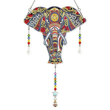 Carica l&#39;immagine nel visualizzatore di Gallery, Sospensione da Porta Diamond Painting 5D Elefante