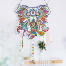 Carica l&#39;immagine nel visualizzatore di Gallery, Decorazione Porta Diamond Painting 5D con Elefante