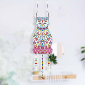 Decorazione per Porta Diamond Painting 5D Gatto