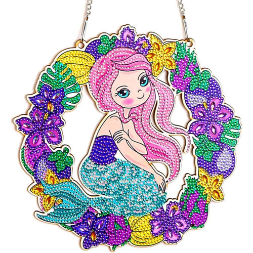 Appendino per Porta Diamond Painting 5D Sirena