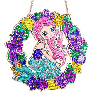 Appendino per Porta Diamond Painting 5D Sirena