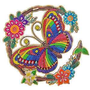 Decorazione Porta Diamond Art Farfalla