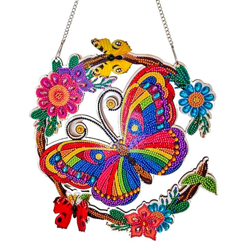 Decorazione da Porta Diamond Art Farfalla
