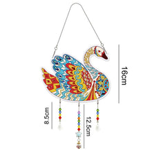 Carica l&#39;immagine nel visualizzatore di Gallery, Decorazione Porta Diamond Painting 5D Cigno