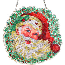 Carica l&#39;immagine nel visualizzatore di Gallery, Decorazione da Porta Diamond Painting 5D Babbo Natale