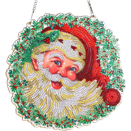 Decorazione da Porta Diamond Painting 5D Babbo Natale