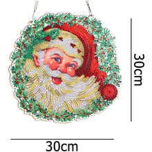 Carica l&#39;immagine nel visualizzatore di Gallery, Decorazione per Porta Diamond Painting 5D Babbo Natale