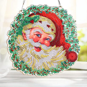 Decorazione per Porta Diamond Painting 5D Babbo Natale
