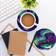 Carica l'immagine nel visualizzatore di Gallery, Sottobicchiere Diamond Painting 5D Aurora