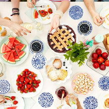 Carica l'immagine nel visualizzatore di Gallery, Sottobicchiere Diamond Painting 5D Fiori Blu