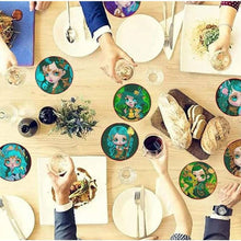 Carica l'immagine nel visualizzatore di Gallery, Sottobicchiere Diamond Painting 5D Elfi