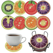 Carica l'immagine nel visualizzatore di Gallery, Sottobicchiere Diamond Painting 5D con Frutta