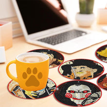 Carica l'immagine nel visualizzatore di Gallery, Sottobicchiere Diamond Painting 5D Halloween