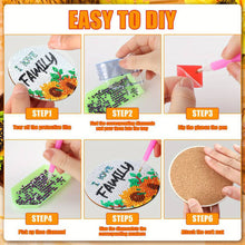 Carica l'immagine nel visualizzatore di Gallery, Sottobicchiere Diamond Painting 5D Home Sweet Home