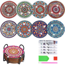 Carica l'immagine nel visualizzatore di Gallery, Sottobicchiere Diamond Art Mandala