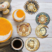 Carica l'immagine nel visualizzatore di Gallery, Sottobicchiere Diamond Painting 5D con Luna