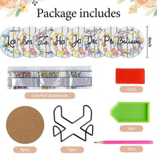 Carica l'immagine nel visualizzatore di Gallery, Sottobicchiere Diamond Painting 5D con Parole Positive per Ogni Giorno