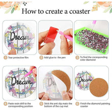 Carica l'immagine nel visualizzatore di Gallery, Sottobicchiere Diamond Painting 5D con Parole Positive per Ogni Giorno