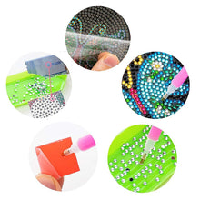 Carica l'immagine nel visualizzatore di Gallery, Sottobicchiere Diamond Painting 5D Farfalle Nere