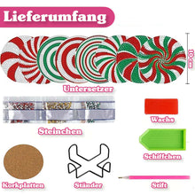 Carica l'immagine nel visualizzatore di Gallery, Sottobicchiere Diamond Painting 5D con Spirale