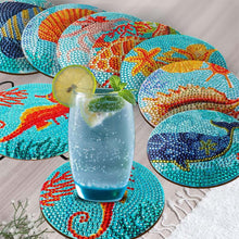 Carica l'immagine nel visualizzatore di Gallery, Sottobicchiere Diamond Painting 5D Animali Acquatici