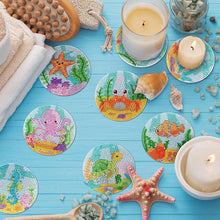 Carica l'immagine nel visualizzatore di Gallery, Sottobicchiere Diamond Painting 5D con Sottomarino