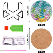 Carica l'immagine nel visualizzatore di Gallery, Sottobicchiere Diamond Painting 5D con Sottomarino