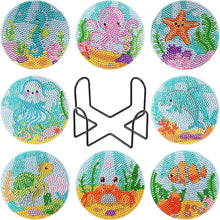 Carica l'immagine nel visualizzatore di Gallery, Sottobicchiere Diamond Painting 5D con Sottomarino