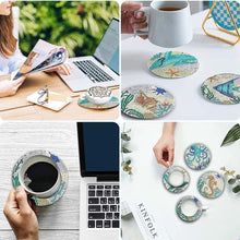 Carica l'immagine nel visualizzatore di Gallery, Sottobicchiere Diamond Painting 5D sottomarino