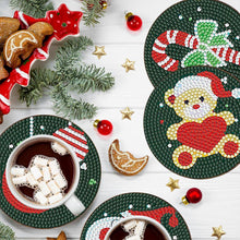 Carica l&#39;immagine nel visualizzatore di Gallery, Sottobicchiere Diamond Painting 5D Tema di Natale