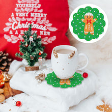 Carica l&#39;immagine nel visualizzatore di Gallery, Sottobicchiere Diamond Painting 5D con Natale