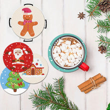 Carica l&#39;immagine nel visualizzatore di Gallery, Sottobicchieri Diamond Painting 5D Natale