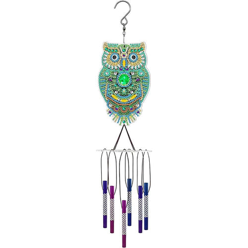 Carillon Diamond Painting con Gufo