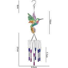 Carica l&#39;immagine nel visualizzatore di Gallery, Ciondolo Diamond Painting con Colibrì